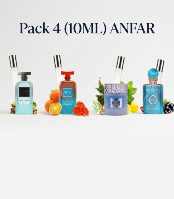 Pack4 10ml Mawj Moscow +Midnight-Frost-Intense + Midnight Frost Tangerine +Bateig Azul 