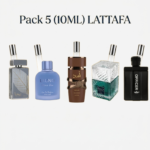 Pack 5*10ml  Khamrah waha + Asad bourbon + Launo intense blue + Officer by cyrus + Najdia intense