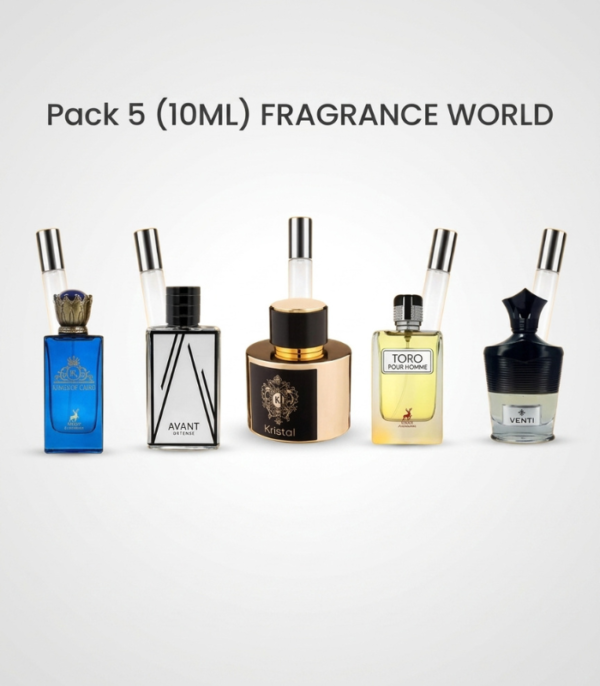 Pack 5*10ml  Kingsman + Venti + Toro pour homme + Kristal + Avant intense